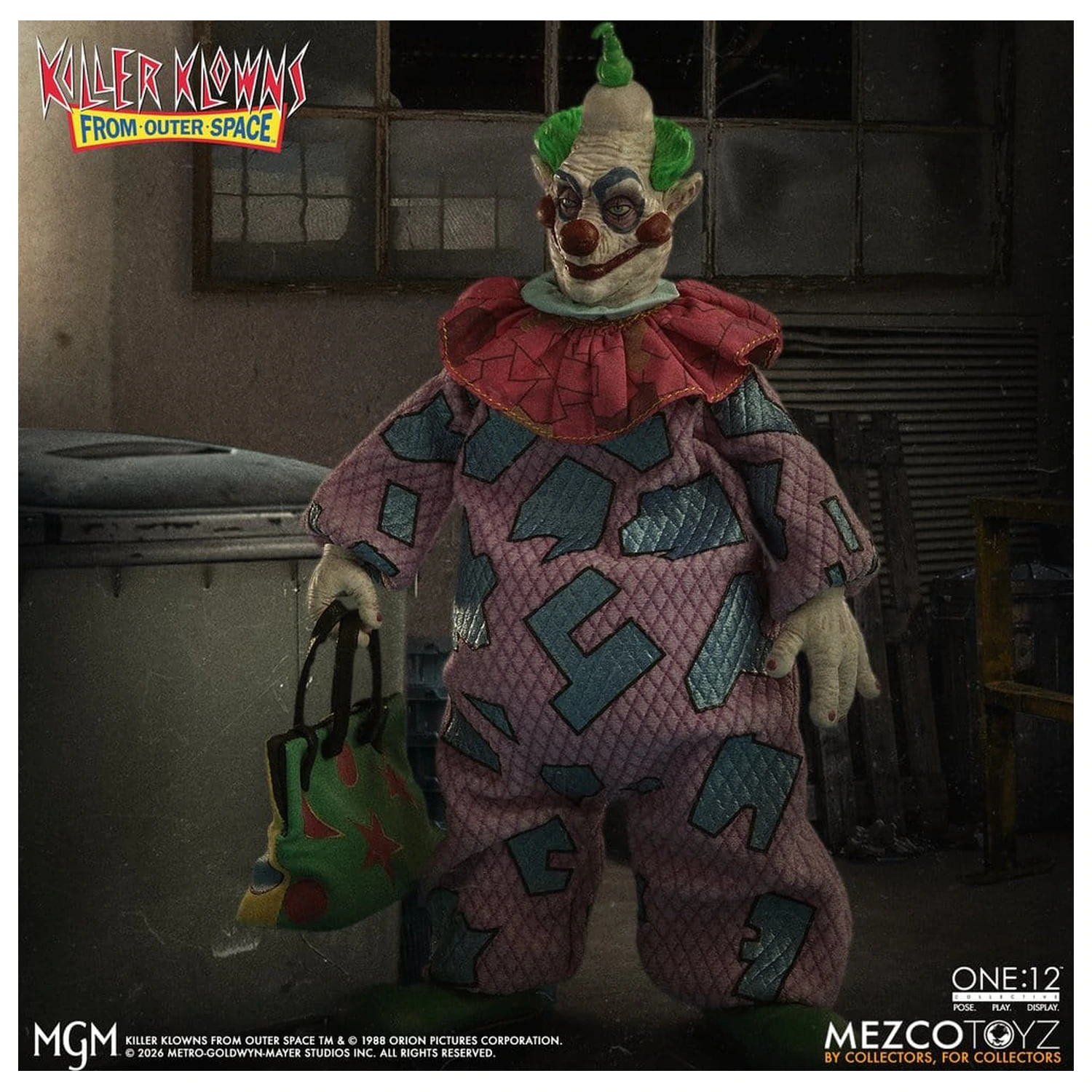 Killer Klowns From Outer Space One:12 Collective akcijska figura 1/12 Jumbo 17 cm fotografija izdelka