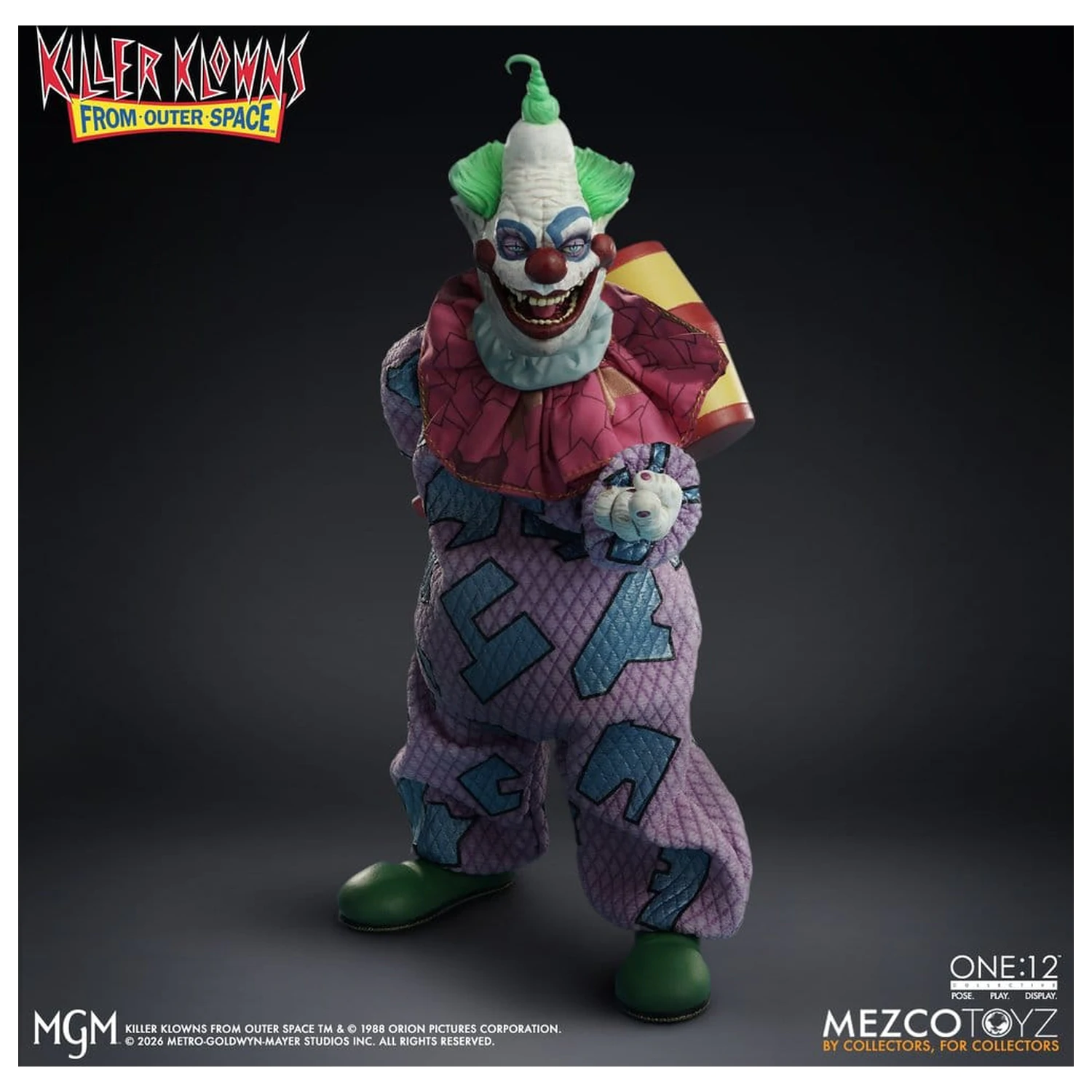 Killer Klowns From Outer Space One:12 Collective akcijska figura 1/12 Jumbo 17 cm fotografija izdelka