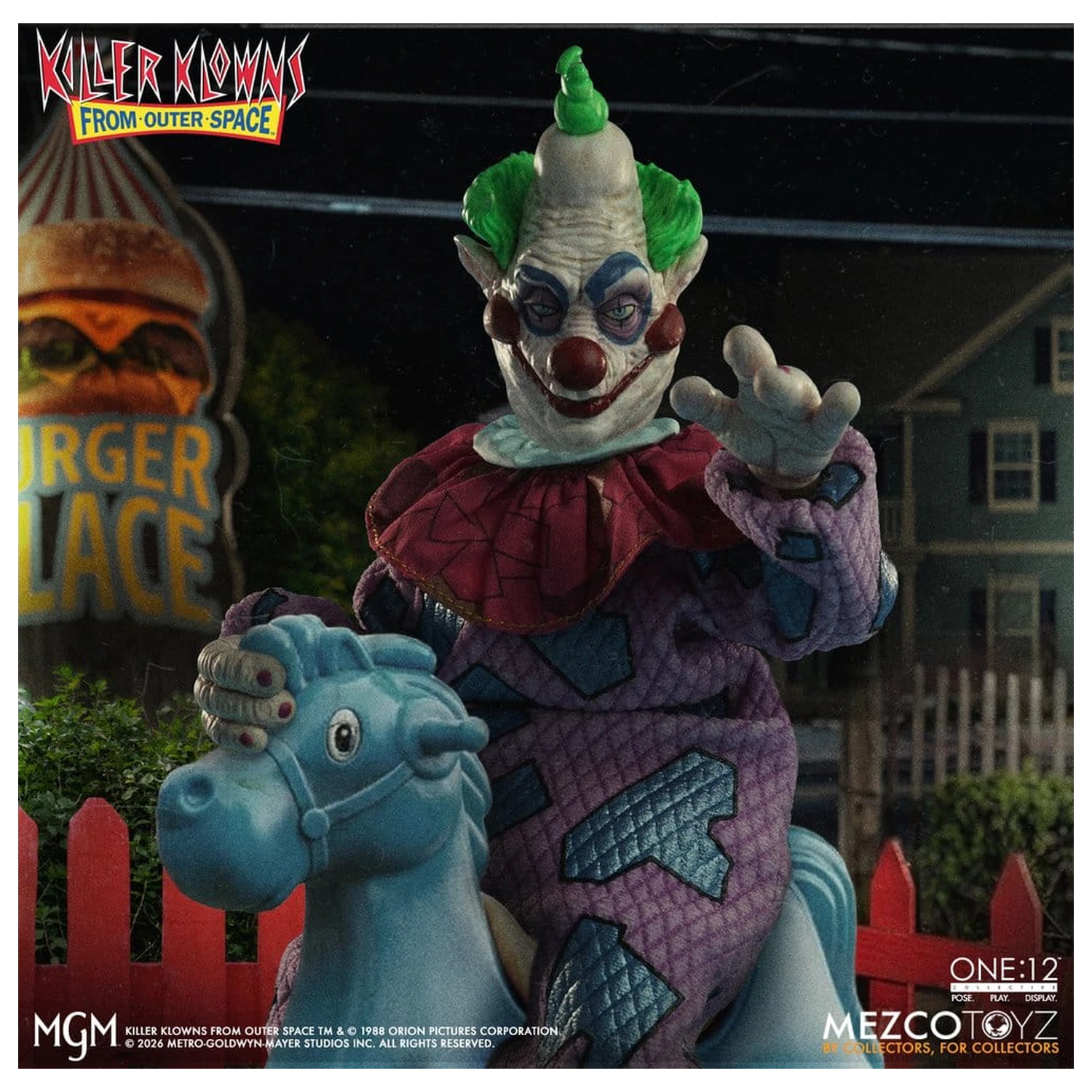 Killer Klowns From Outer Space One:12 Collective akcijska figura 1/12 Jumbo 17 cm fotografija izdelka