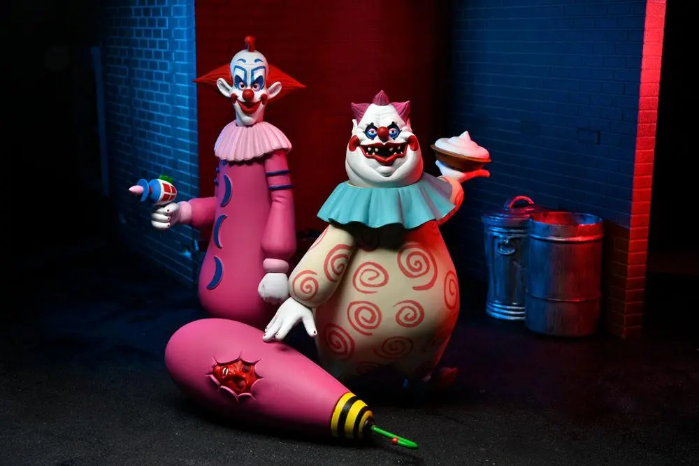 Killer Klowns from Outer Space Toony Terrors akcijska figura 2-pack Slim & Chubby 15 cm fotografija izdelka