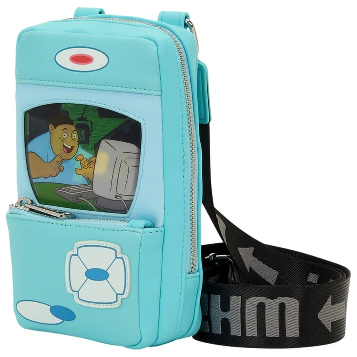 Kim Possible Kimmunicator torba na ramo čez telo fotografija izdelka