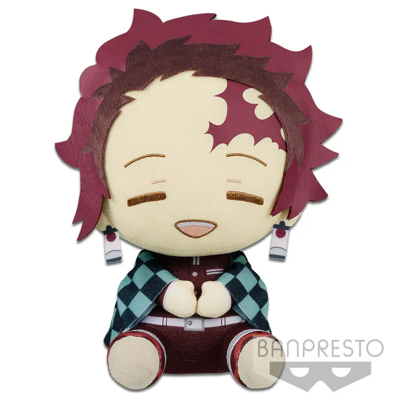 Demon Slayer Kimetsu No Yaiba Tanjiro Kamado plišasta igrača 20 cm fotografija izdelka