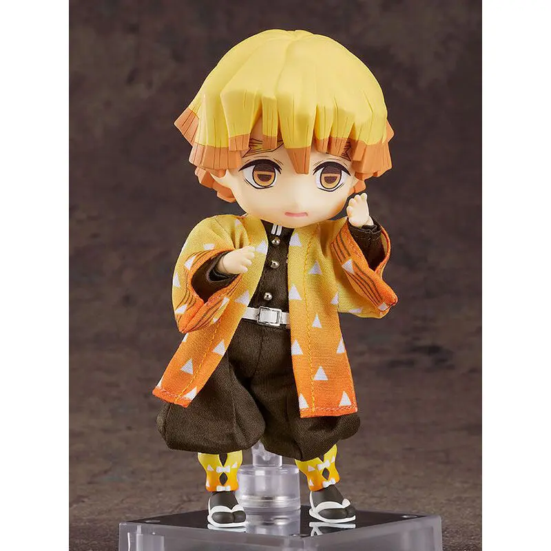 Demon Slayer: Kimetsu no Yaiba Nendoroid Doll akcijska figura Zenitsu Agatsuma 14 cm fotografija izdelka