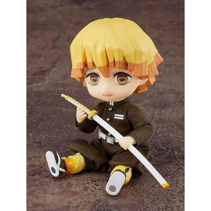 Demon Slayer: Kimetsu no Yaiba Nendoroid Doll akcijska figura Zenitsu Agatsuma 14 cm fotografija izdelka