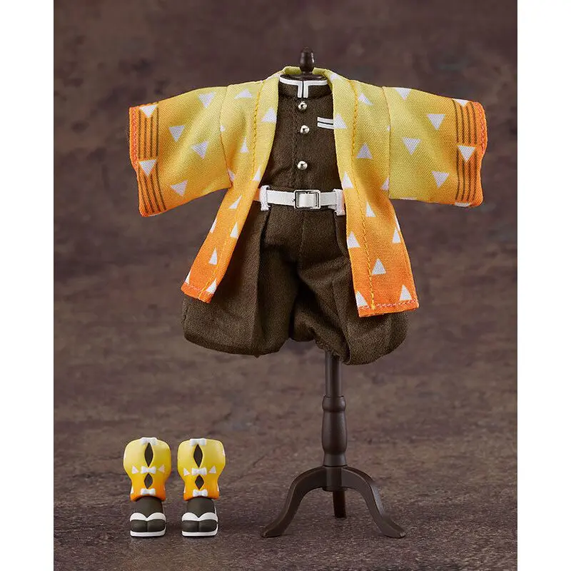 Demon Slayer: Kimetsu no Yaiba Nendoroid Doll akcijska figura Zenitsu Agatsuma 14 cm fotografija izdelka
