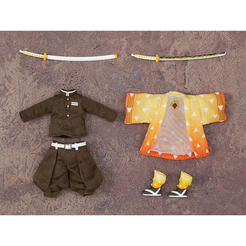 Demon Slayer: Kimetsu no Yaiba Nendoroid Doll akcijska figura Zenitsu Agatsuma 14 cm fotografija izdelka