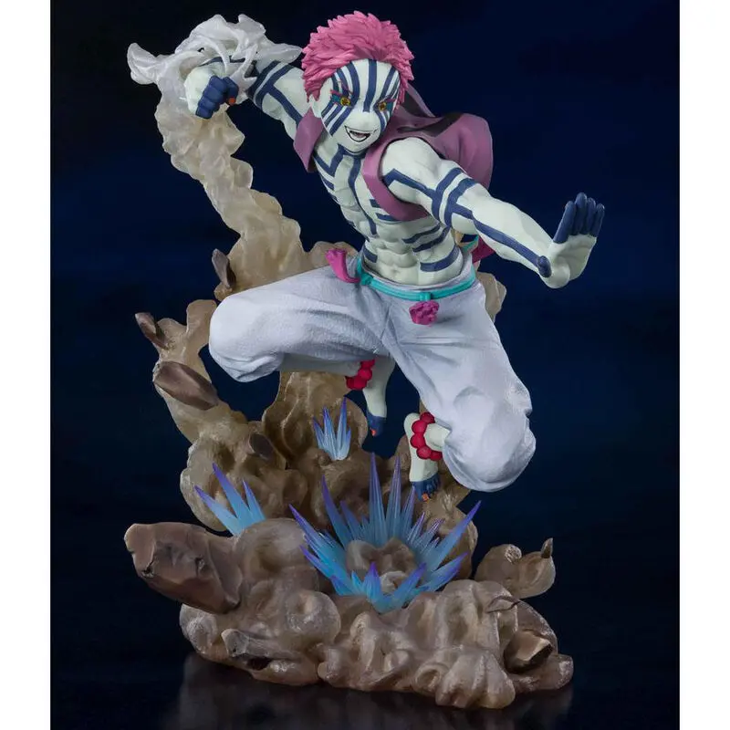Demon Slayer: Kimetsu no Yaiba FiguartsZERO PVC Kip Akaza Upper Tree 18 cm fotografija izdelka