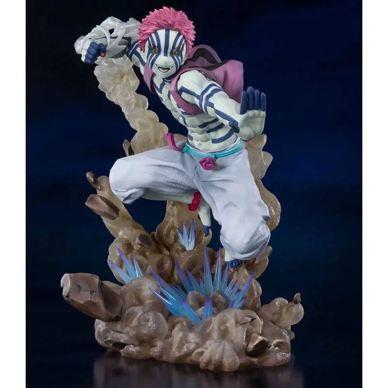 Demon Slayer: Kimetsu no Yaiba FiguartsZERO PVC Kip Akaza Upper Tree 18 cm fotografija izdelka