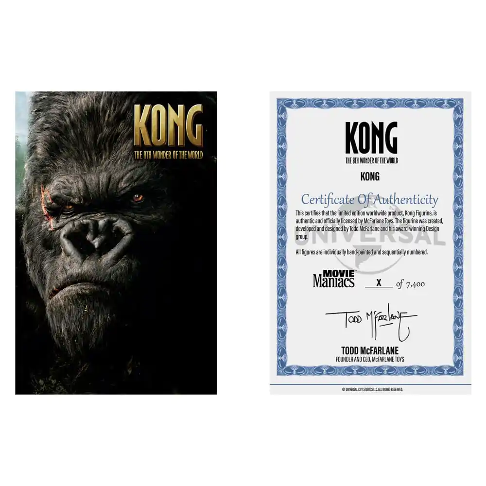 King Kong (2005) Movie Maniacs PVC Kip Kong 17 cm fotografija izdelka