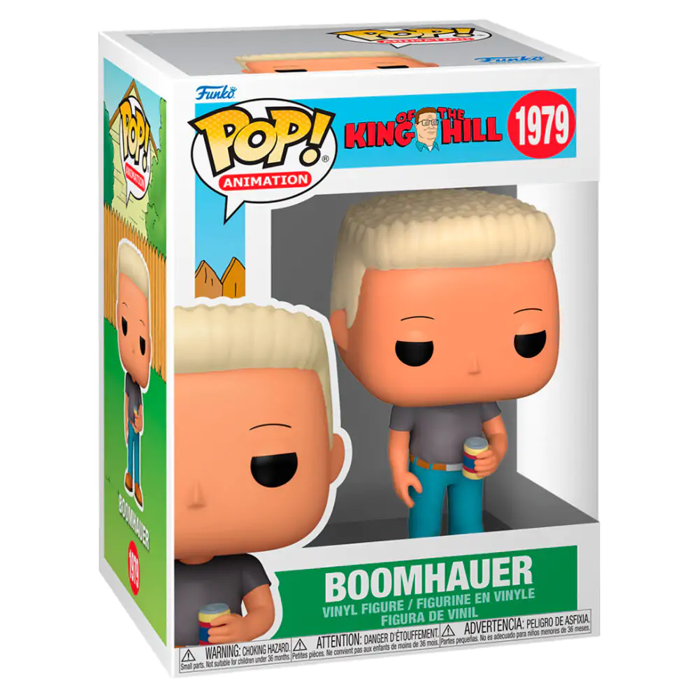 King of the Hill Funko POP! TV Vinyl Figura Boomhauer 9 cm fotografija izdelka