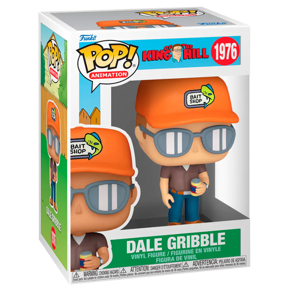 King of the Hill Funko POP! TV Vinyl Figura Dale Gribble 9 cm fotografija izdelka