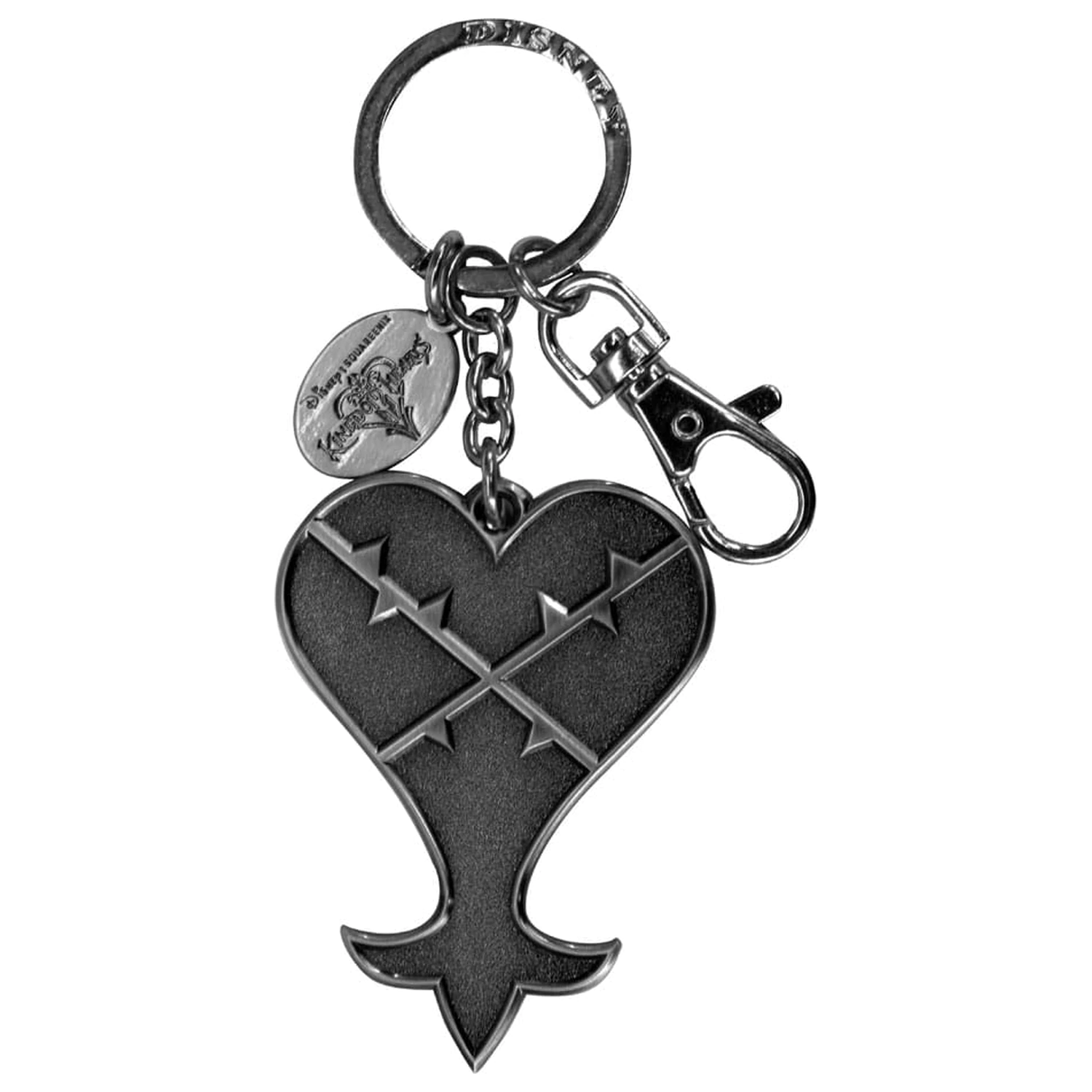 Kingdom Hearts Kovinski obesek za ključe Heartless Logo fotografija izdelka