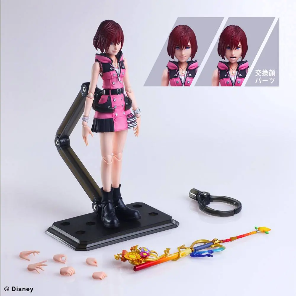 Kingdom Hearts III Play Arts Kai akcijska figura Kairi 20 cm fotografija izdelka