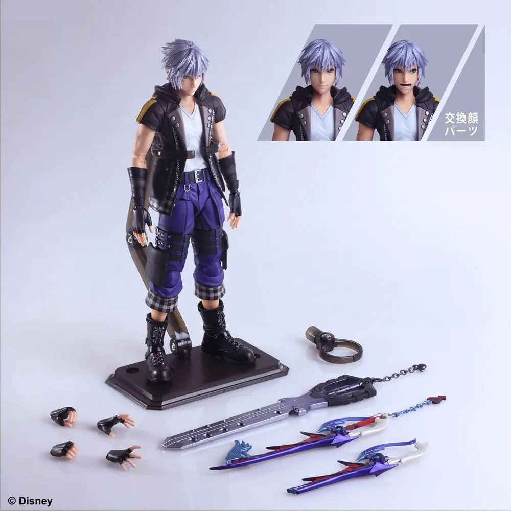 Kingdom Hearts III Play Arts Kai akcijska figura Riku Ver. 2 Deluxe 24 cm fotografija izdelka