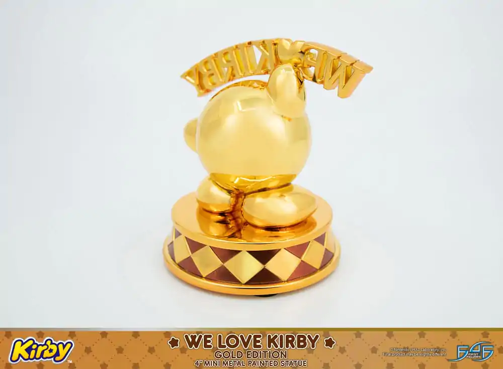 Kirby DieCast kip We Love Kirby Gold Edition 10 cm fotografija izdelka