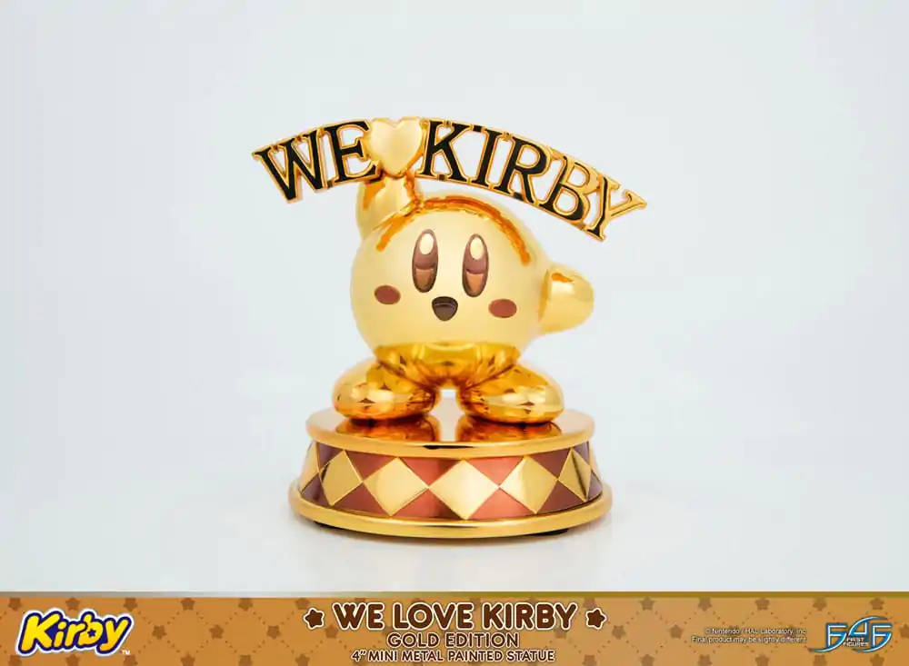 Kirby DieCast kip We Love Kirby Gold Edition 10 cm fotografija izdelka