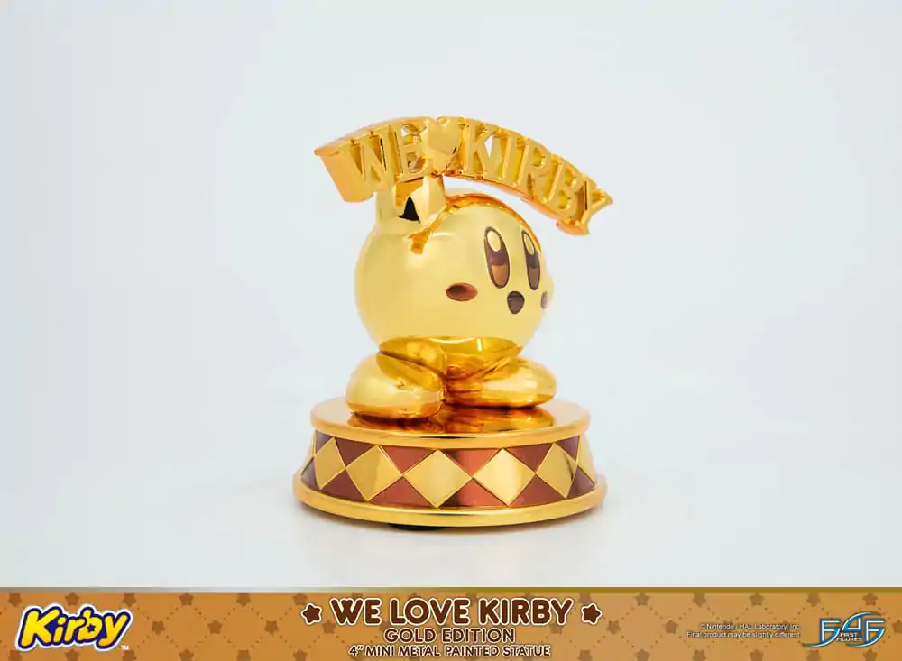 Kirby DieCast kip We Love Kirby Gold Edition 10 cm fotografija izdelka