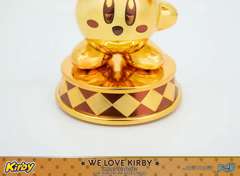 Kirby DieCast kip We Love Kirby Gold Edition 10 cm fotografija izdelka