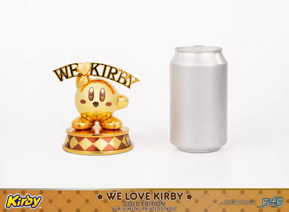 Kirby DieCast kip We Love Kirby Gold Edition 10 cm fotografija izdelka