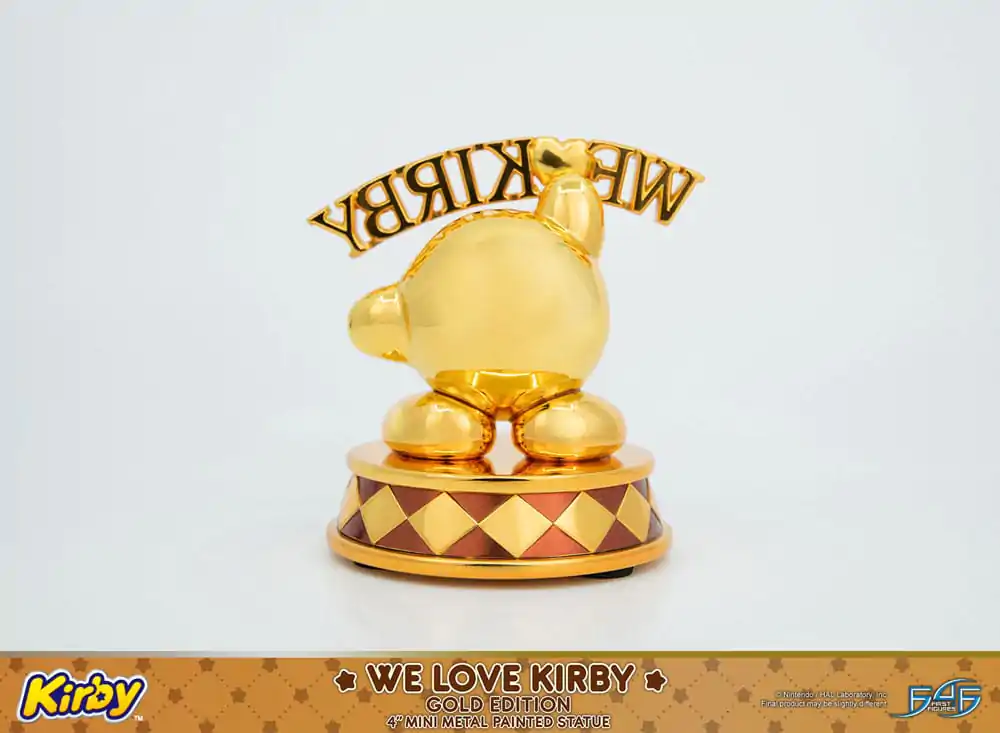 Kirby DieCast kip We Love Kirby Gold Edition 10 cm fotografija izdelka