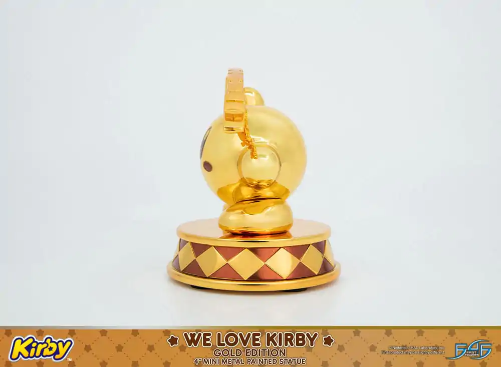 Kirby DieCast kip We Love Kirby Gold Edition 10 cm fotografija izdelka