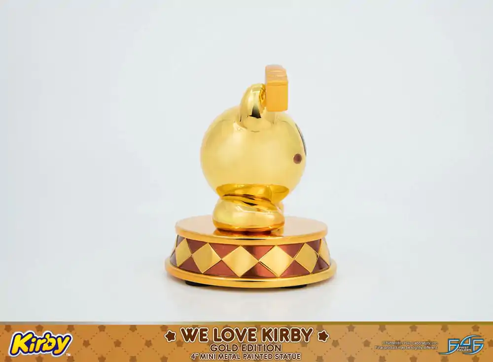 Kirby DieCast kip We Love Kirby Gold Edition 10 cm fotografija izdelka