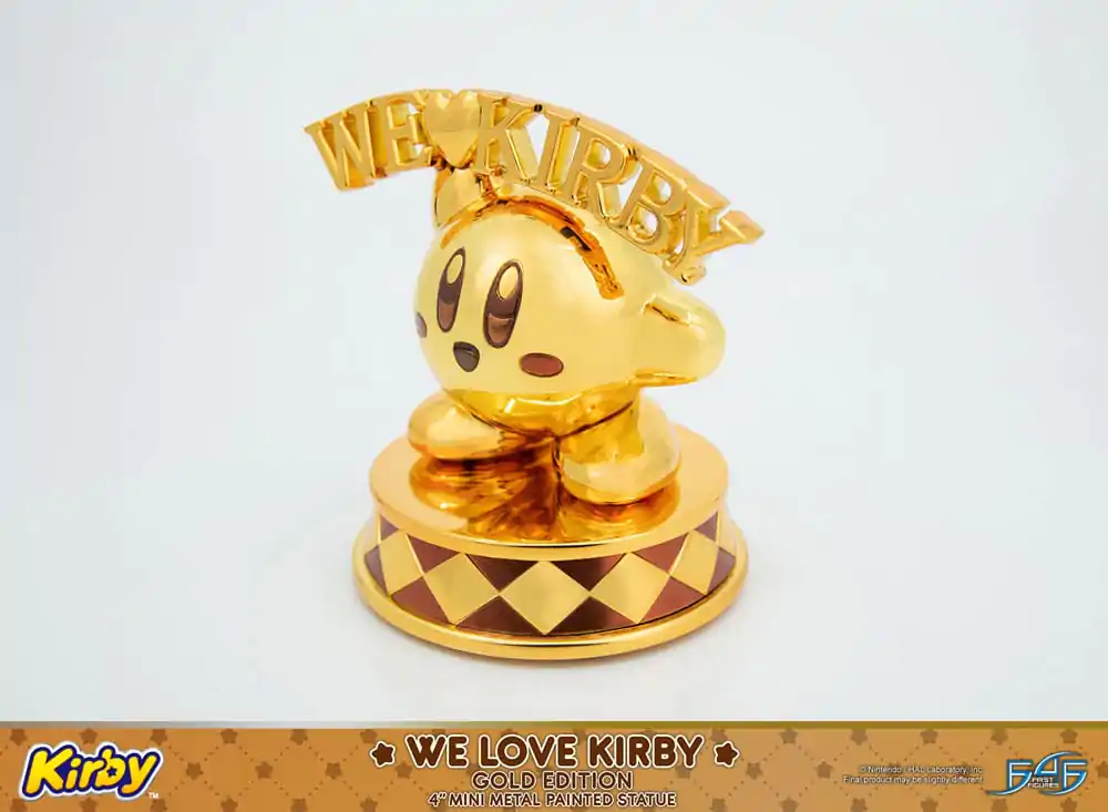 Kirby DieCast kip We Love Kirby Gold Edition 10 cm fotografija izdelka