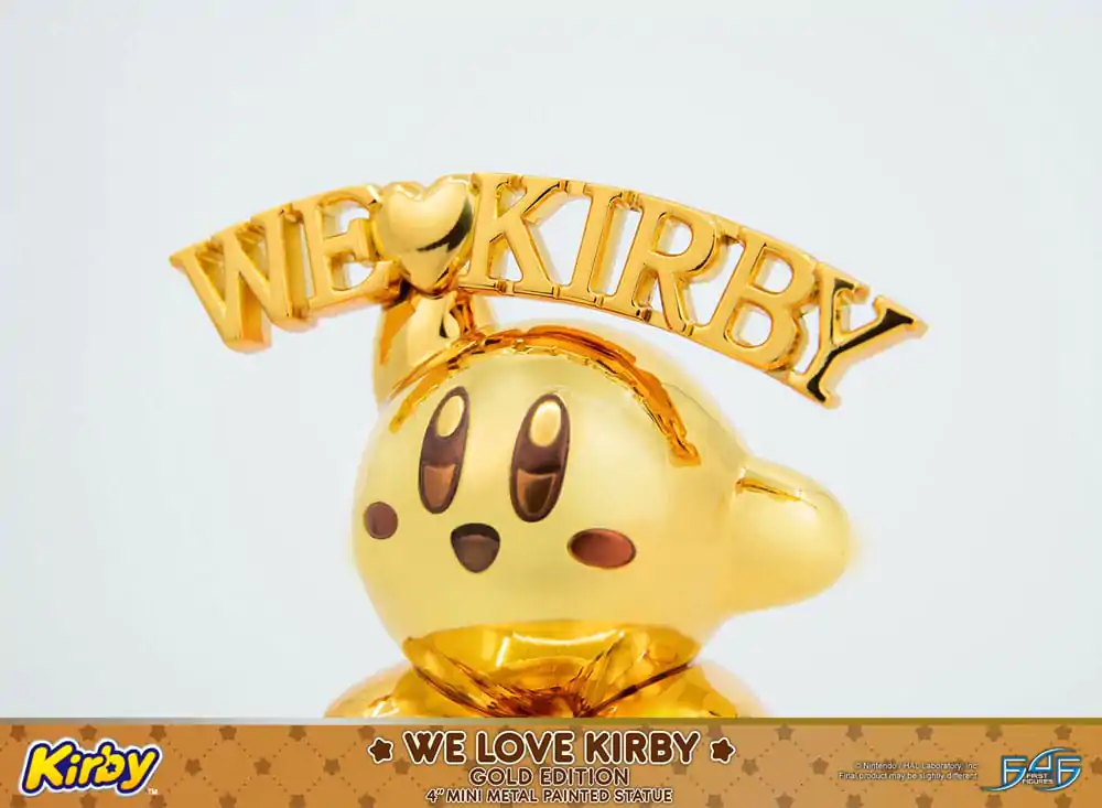 Kirby DieCast kip We Love Kirby Gold Edition 10 cm fotografija izdelka