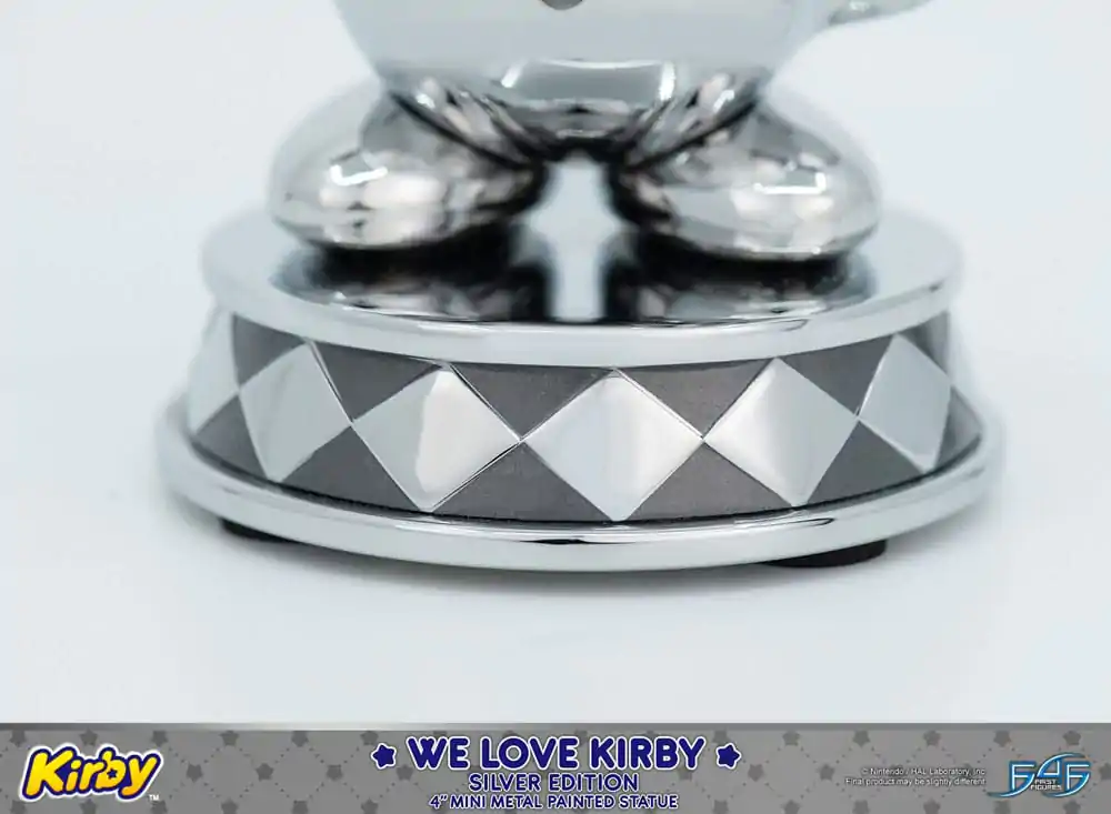 Kirby DieCast Kip We Love Kirby Silver Edition 10 cm fotografija izdelka