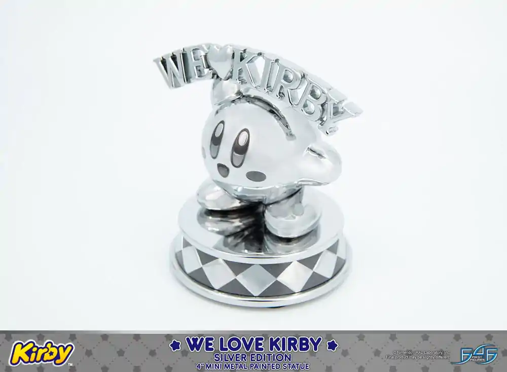 Kirby DieCast Kip We Love Kirby Silver Edition 10 cm fotografija izdelka