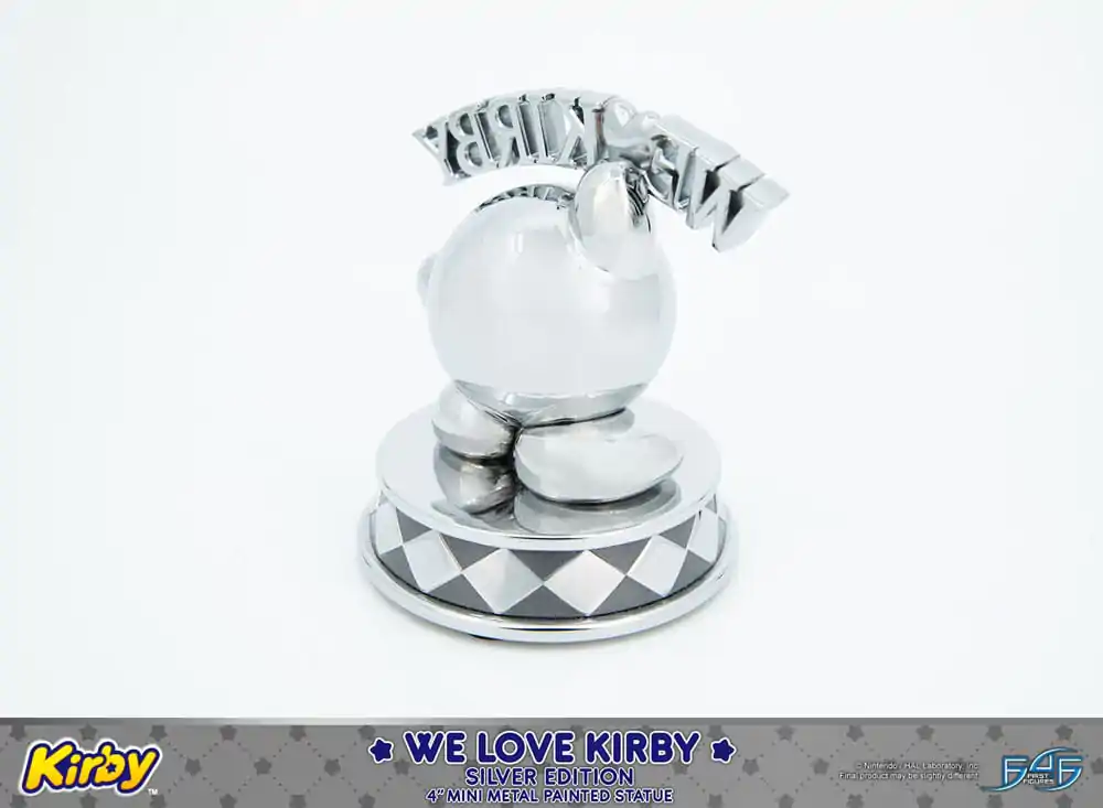 Kirby DieCast Kip We Love Kirby Silver Edition 10 cm fotografija izdelka