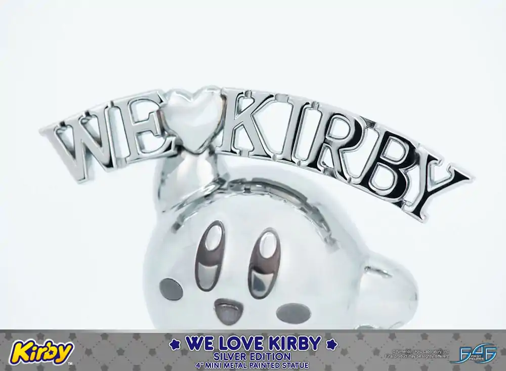 Kirby DieCast Kip We Love Kirby Silver Edition 10 cm fotografija izdelka