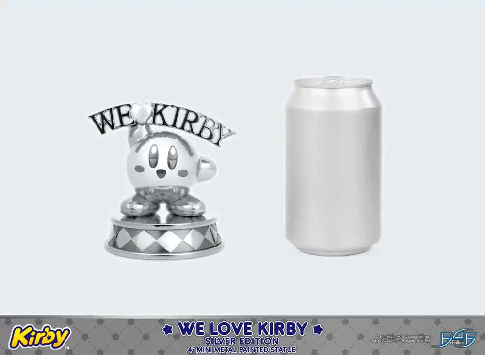 Kirby DieCast Kip We Love Kirby Silver Edition 10 cm fotografija izdelka