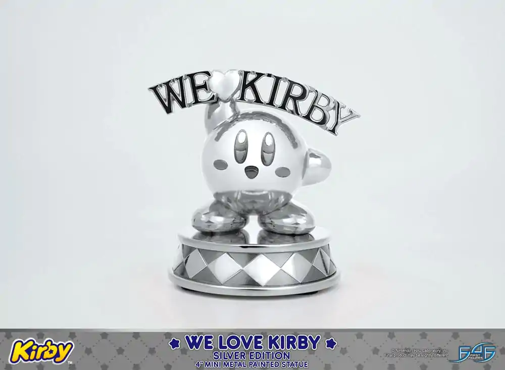 Kirby DieCast Kip We Love Kirby Silver Edition 10 cm fotografija izdelka