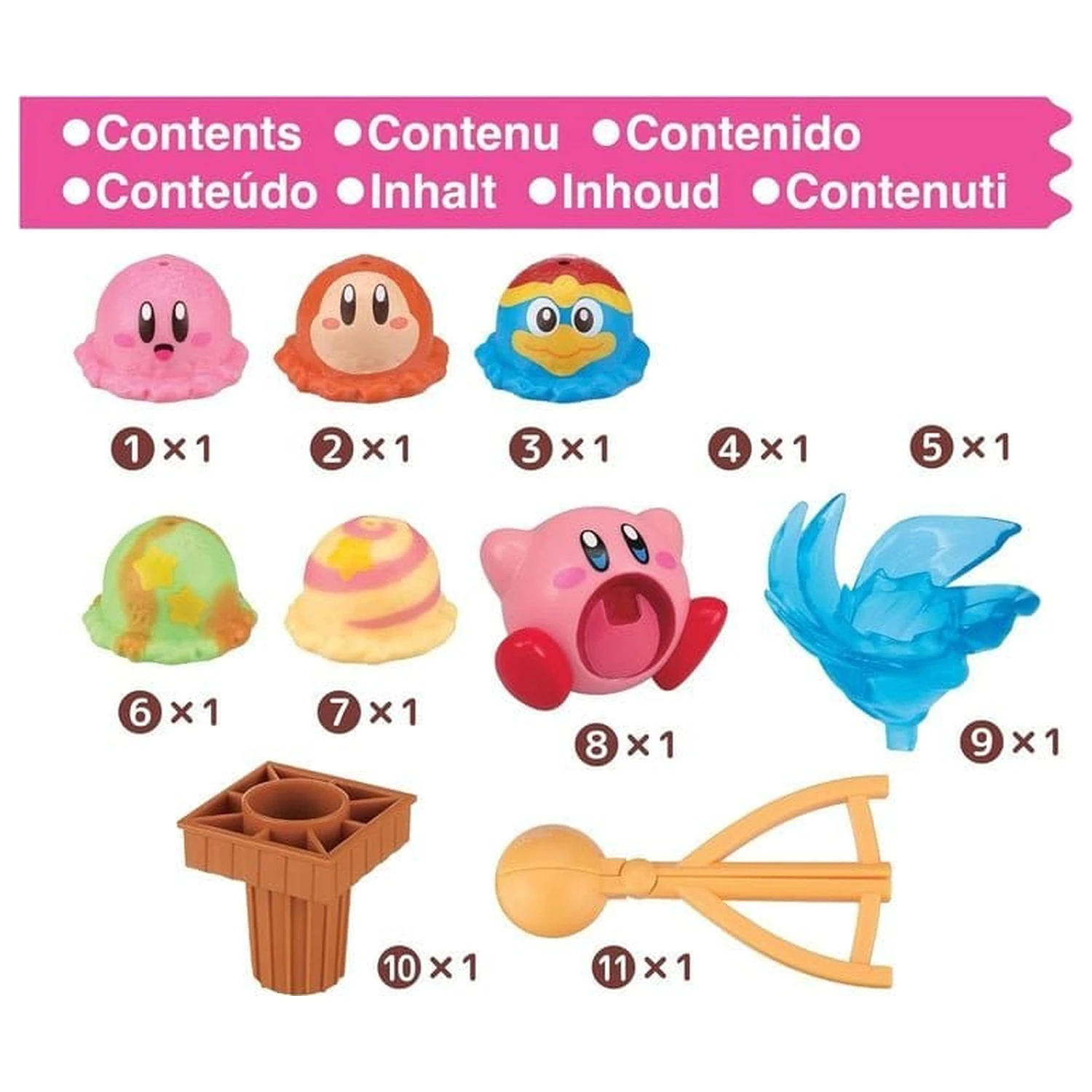 Kirby igra Stolp za zlaganje sladoleda fotografija izdelka