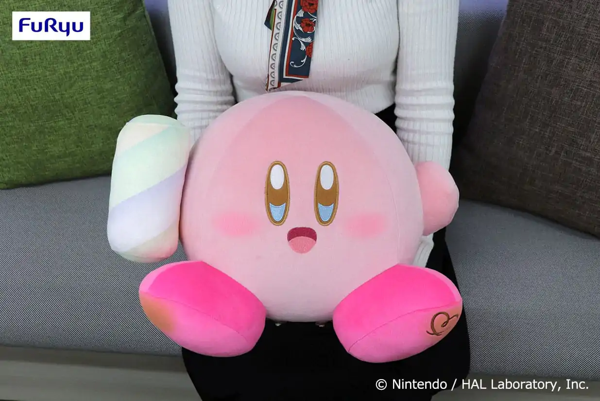 Kirby Plišasta Figura Kirby z Marshmallow 34 cm fotografija izdelka