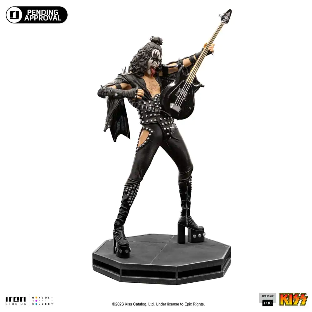 Kiss Art merilna figura 1/10 Gene Simons omejena izdaja 26 cm fotografija izdelka