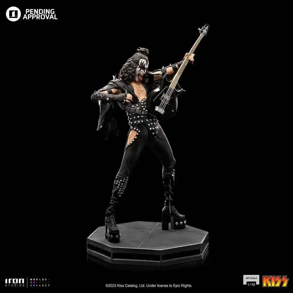 Kiss Art merilna figura 1/10 Gene Simons omejena izdaja 26 cm fotografija izdelka