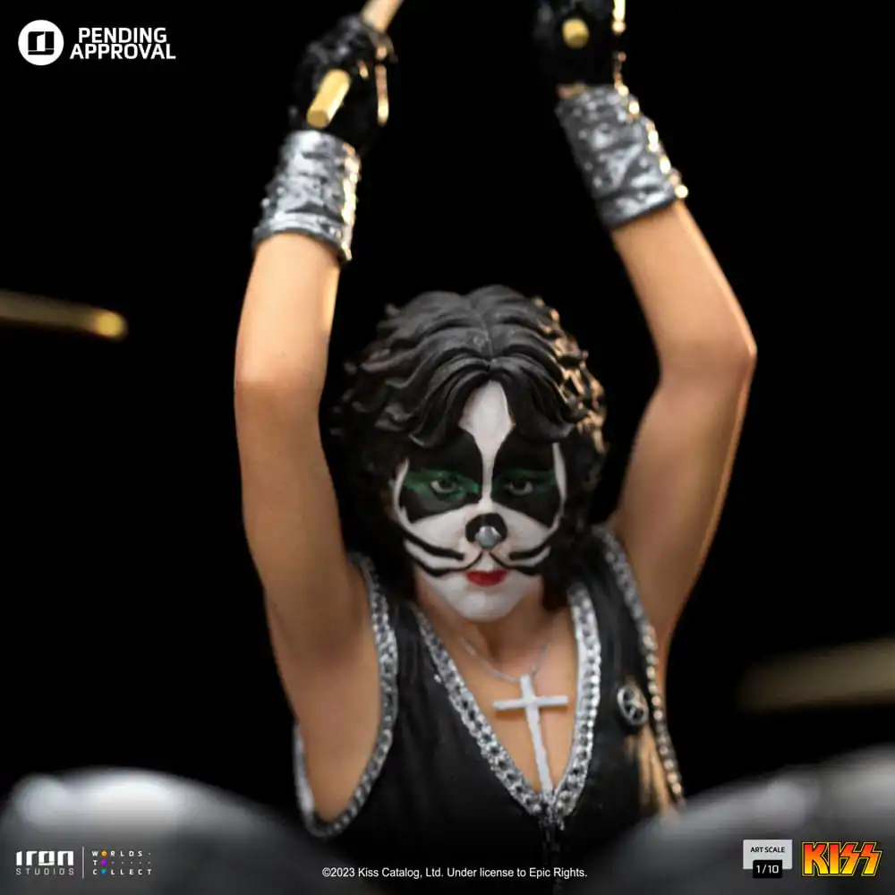 Kiss Art Scale kip 1/10 Peter Criss Limited Edition 22 cm fotografija izdelka