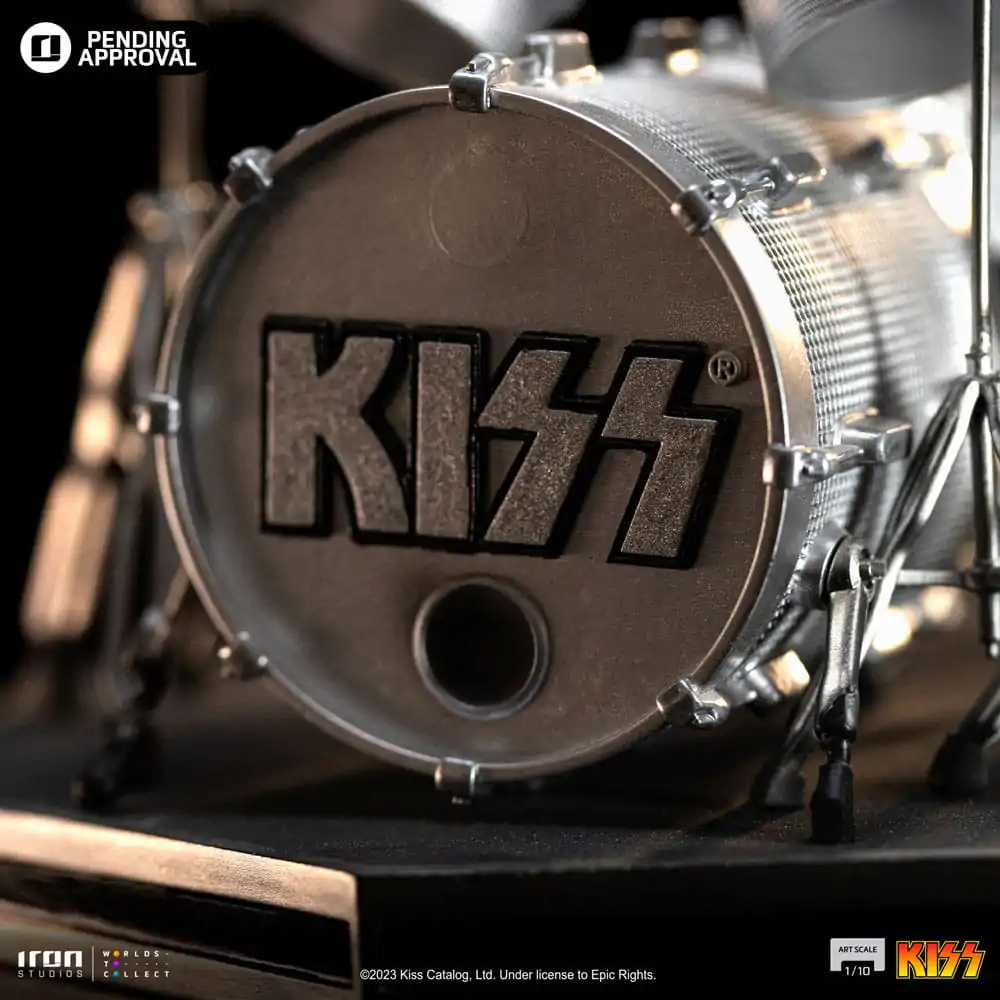 Kiss Art Scale kip 1/10 Peter Criss Limited Edition 22 cm fotografija izdelka