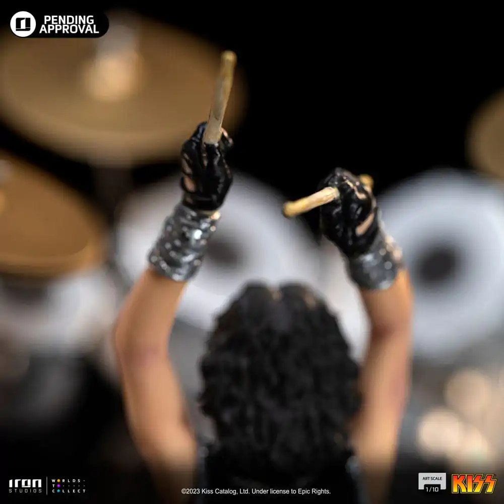 Kiss Art Scale kip 1/10 Peter Criss Limited Edition 22 cm fotografija izdelka