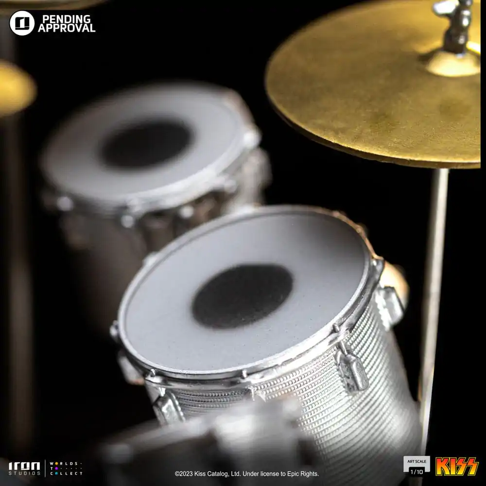 Kiss Art Scale kip 1/10 Peter Criss Limited Edition 22 cm fotografija izdelka