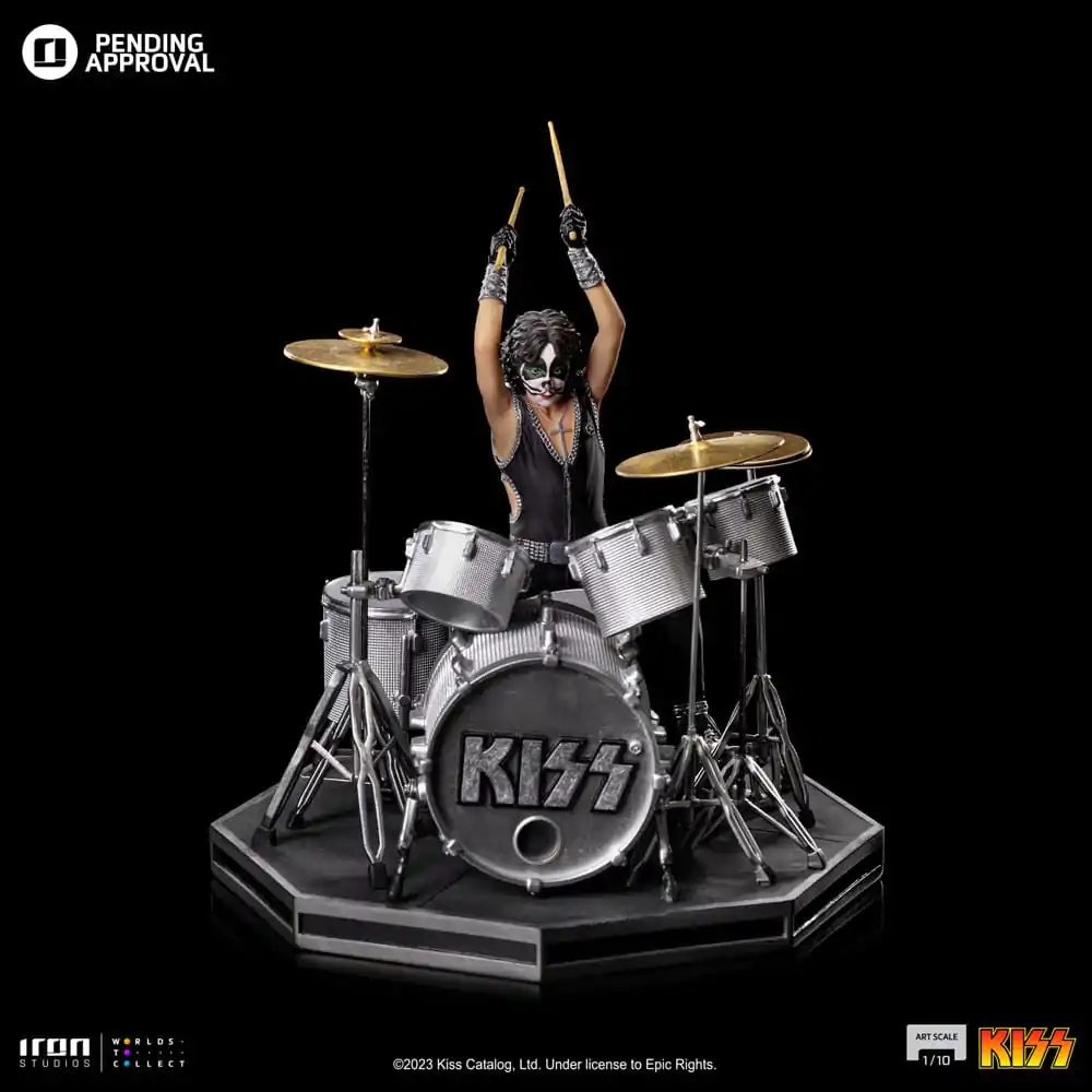 Kiss Art Scale kip 1/10 Peter Criss Limited Edition 22 cm fotografija izdelka