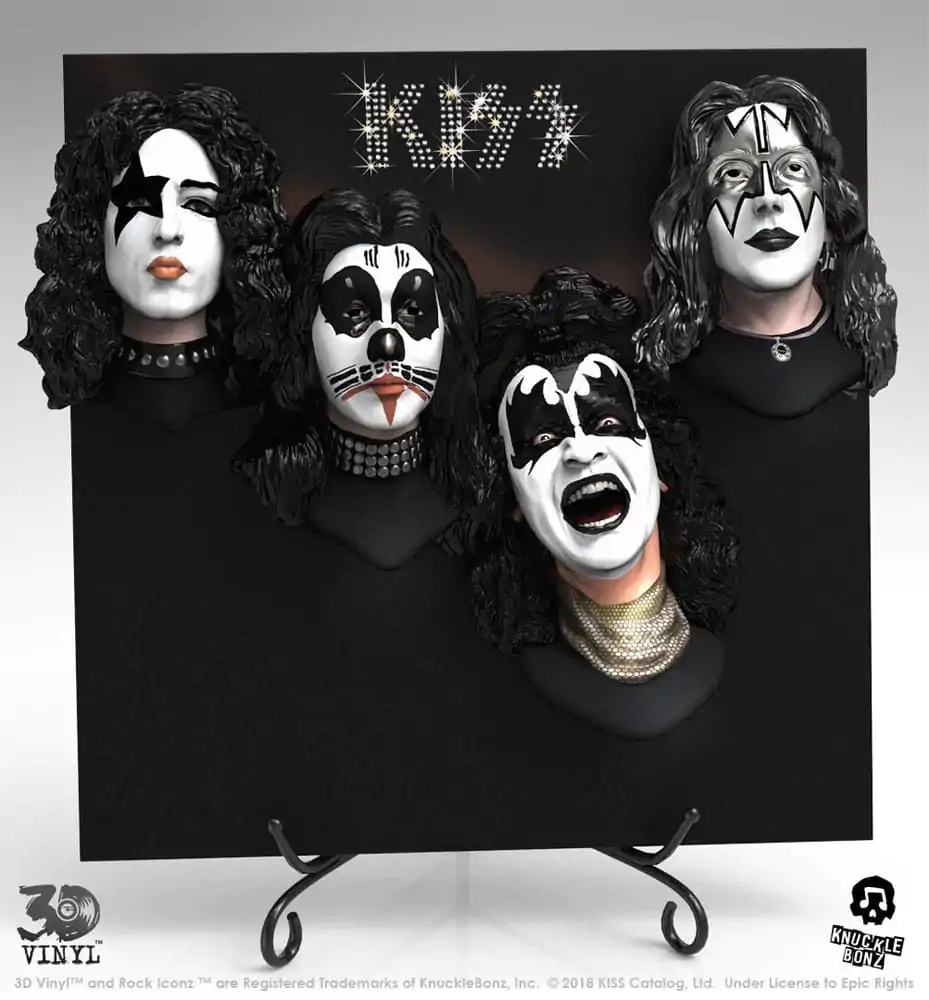 Kiss 3D vinil kip Debut Album 30 cm fotografija izdelka