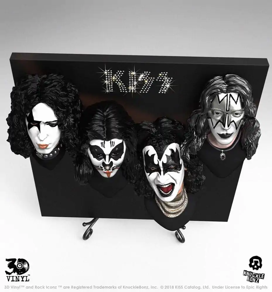 Kiss 3D vinil kip Debut Album 30 cm fotografija izdelka