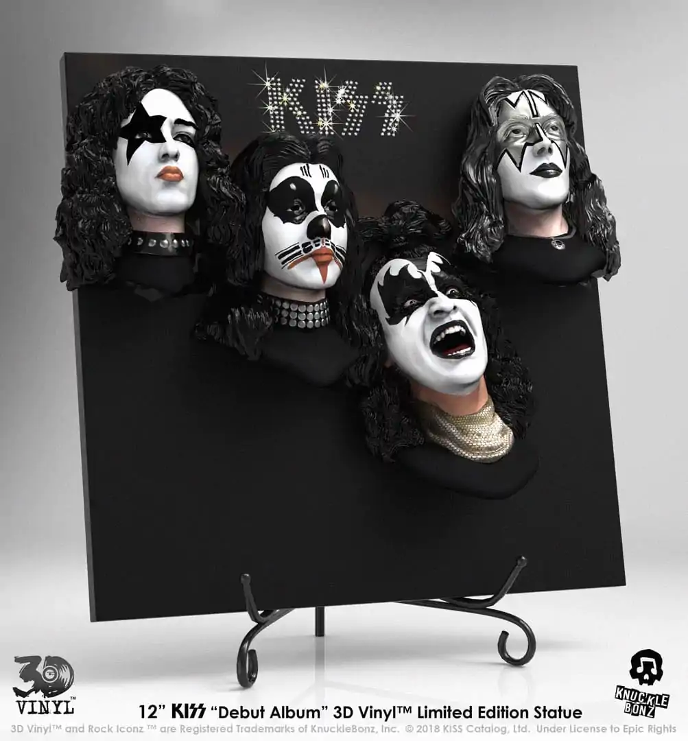 Kiss 3D vinil kip Debut Album 30 cm fotografija izdelka