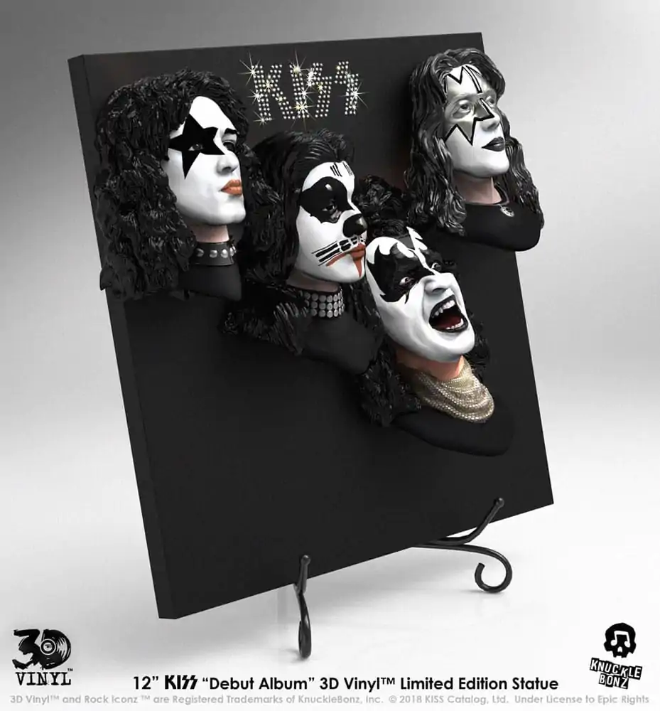 Kiss 3D vinil kip Debut Album 30 cm fotografija izdelka