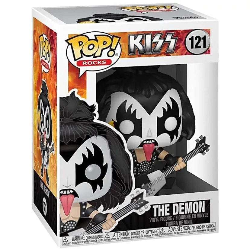 Kiss POP! Rocks Vinyl Figura The Demon 9 cm fotografija izdelka