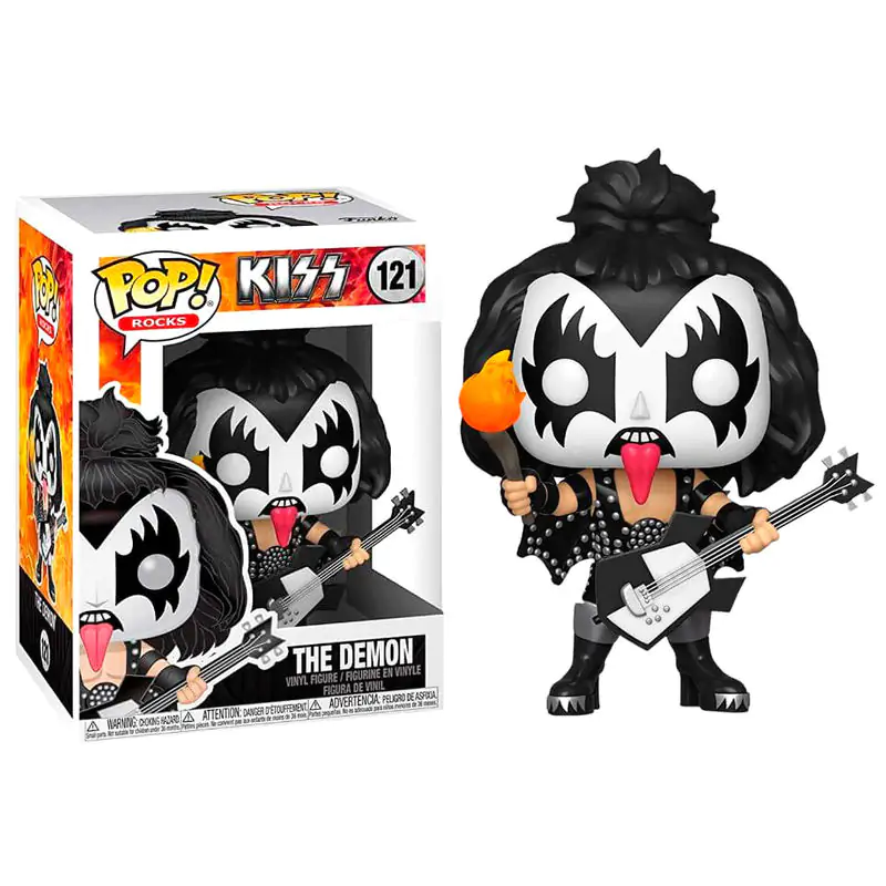 Kiss POP! Rocks Vinyl Figura The Demon 9 cm fotografija izdelka