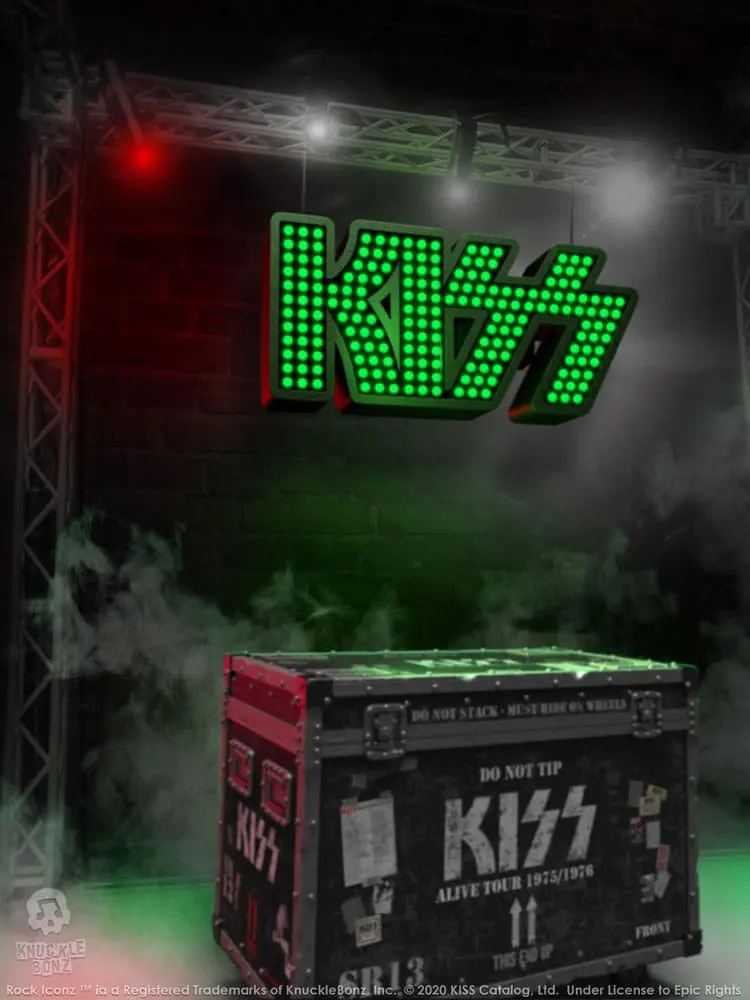 Kiss Rock Ikonz On Tour kovček za na cesto Kip + Set odrske kulise Alive! Tour fotografija izdelka